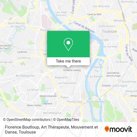 Florence Boutloup, Art Thérapeute, Mouvement et Danse map
