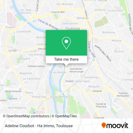Adeline Courbot - Ha Immo map