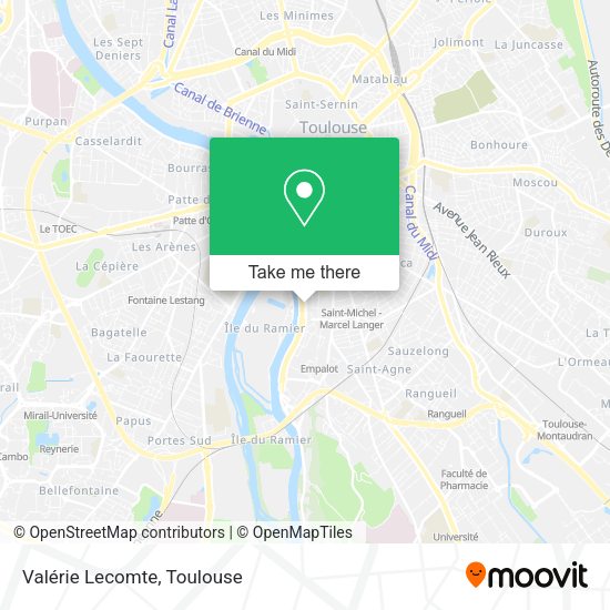 Valérie Lecomte map