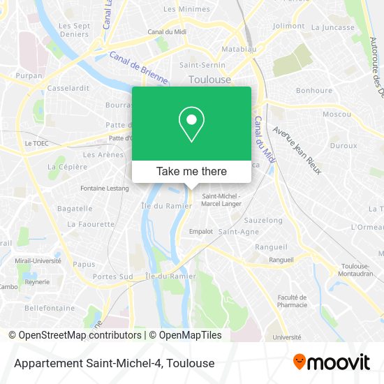 Appartement Saint-Michel-4 map