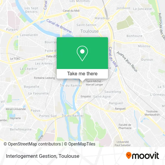 Interlogement Gestion map