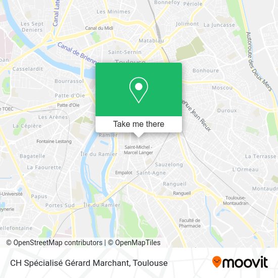 CH Spécialisé Gérard Marchant map