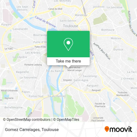 Gomez Carrelages map