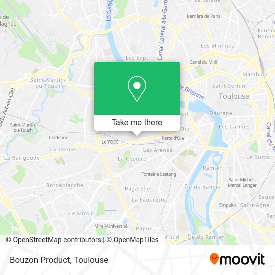 Bouzon Product map