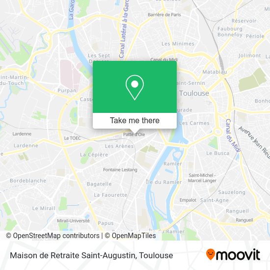 Maison de Retraite Saint-Augustin map
