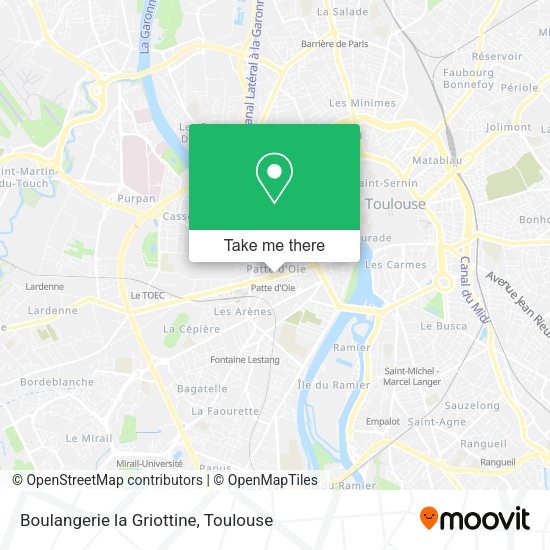Boulangerie la Griottine map