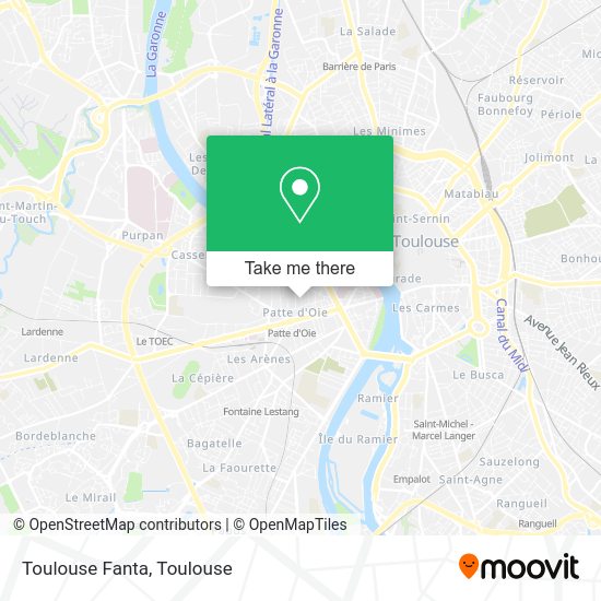 Toulouse Fanta map