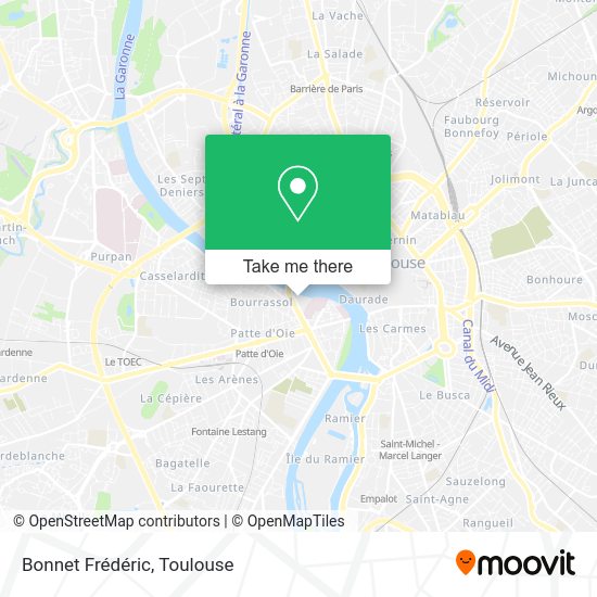Bonnet Frédéric map