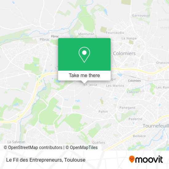 Le Fil des Entrepreneurs map