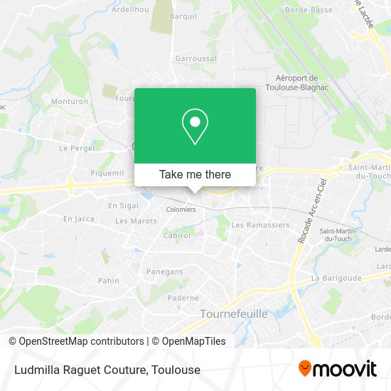 Ludmilla Raguet Couture map