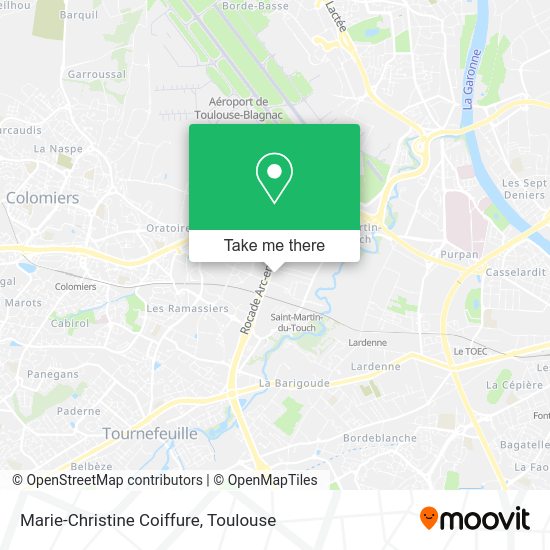 Marie-Christine Coiffure map