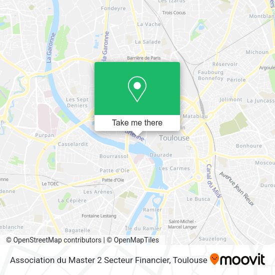 Association du Master 2 Secteur Financier map