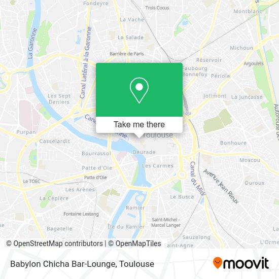 Babylon Chicha Bar-Lounge map