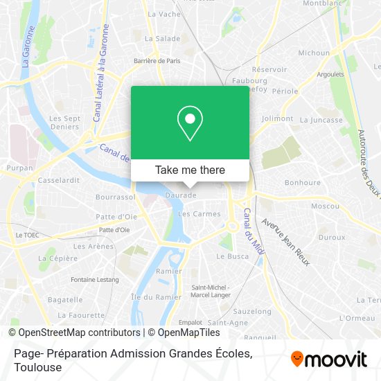 Page- Préparation Admission Grandes Écoles map