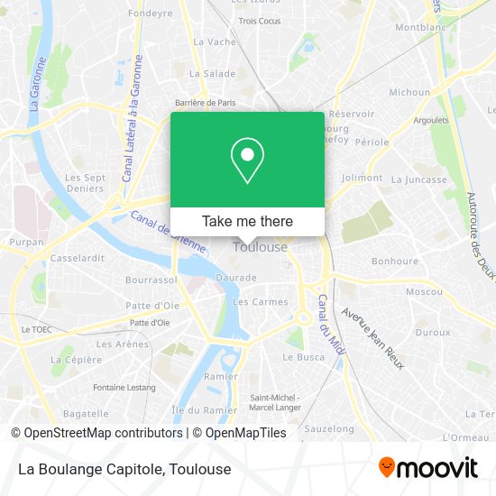 La Boulange Capitole map