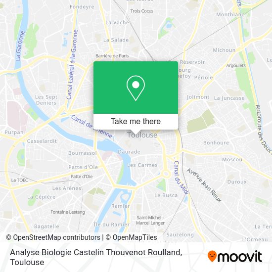 Analyse Biologie Castelin Thouvenot Roulland map