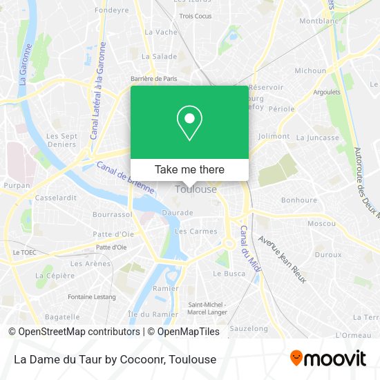 La Dame du Taur by Cocoonr map