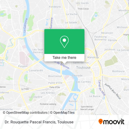 Dr. Rouquette Pascal Francis map
