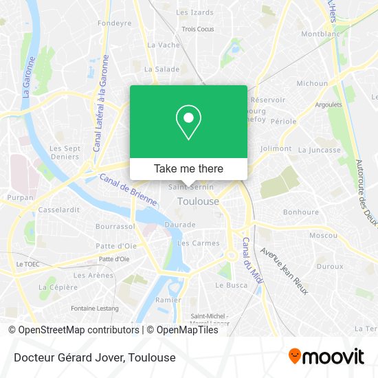 Docteur Gérard Jover map