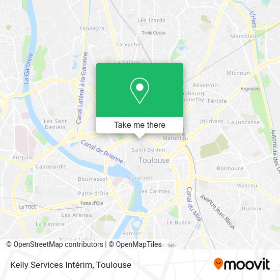 Kelly Services Intérim map