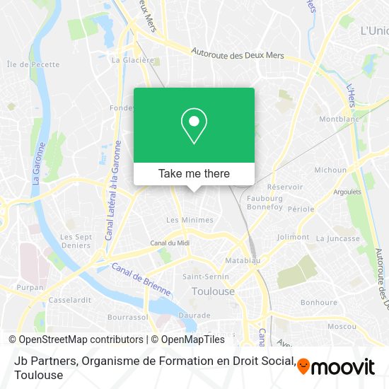 Jb Partners, Organisme de Formation en Droit Social map