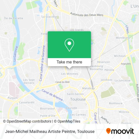 Jean-Michel Mailheau Artiste Peintre map