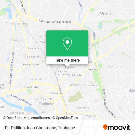 Dr. Didillon Jean-Christophe map