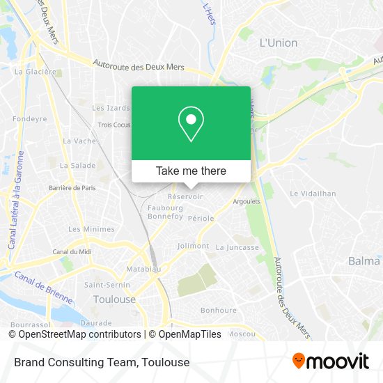 Brand Consulting Team map