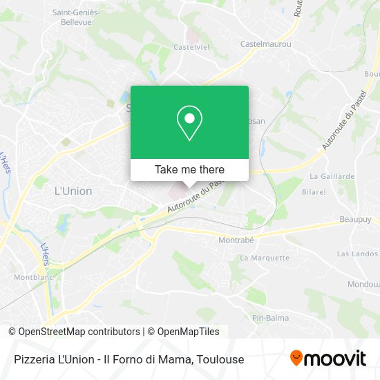 Pizzeria L'Union - Il Forno di Mama map