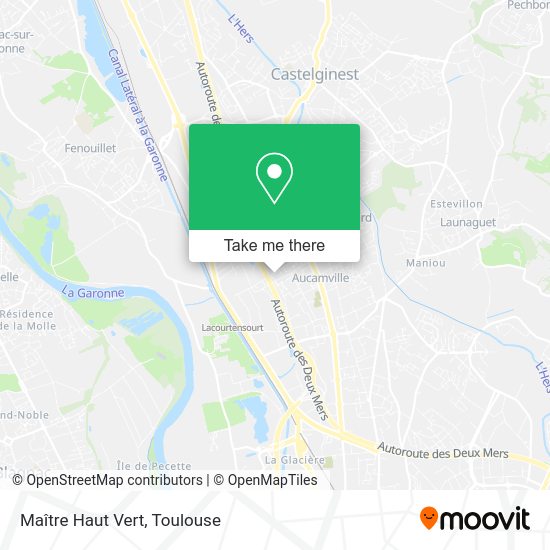 Maître Haut Vert map