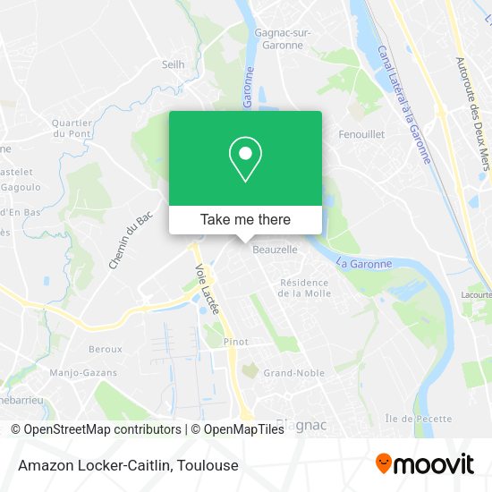 Amazon Locker-Caitlin map