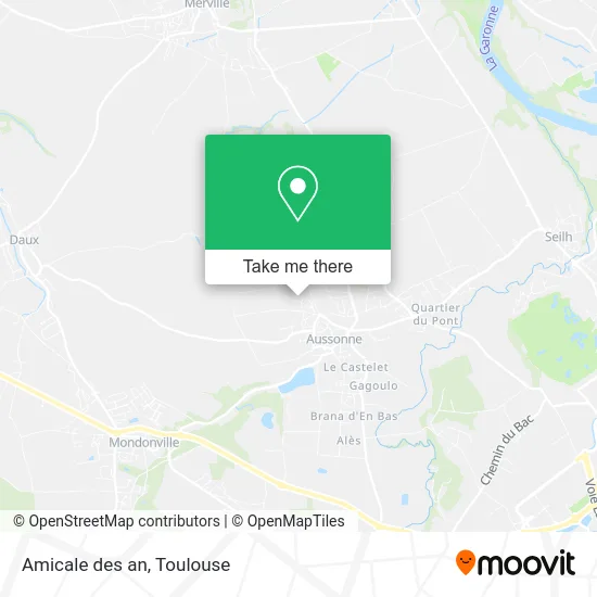 Amicale des an map