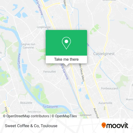 Sweet Coffee & Co map