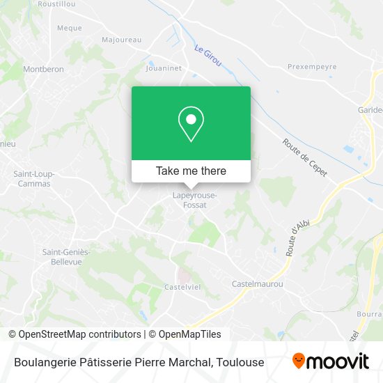 Boulangerie Pâtisserie Pierre Marchal map