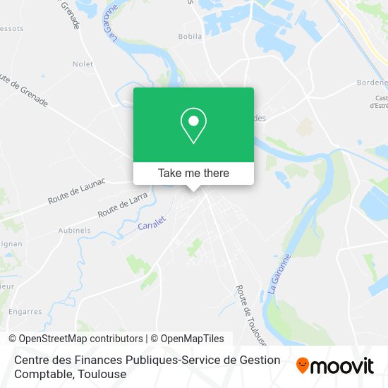 Centre des Finances Publiques-Service de Gestion Comptable map