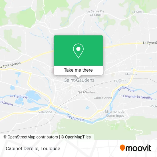 Cabinet Derelle map