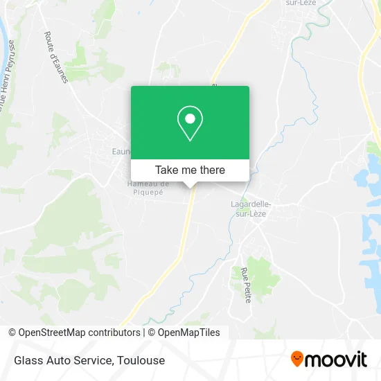 Glass Auto Service map