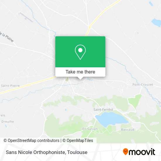 Sans Nicole Orthophoniste map
