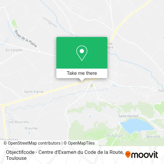 Objectifcode - Centre d'Examen du Code de la Route map
