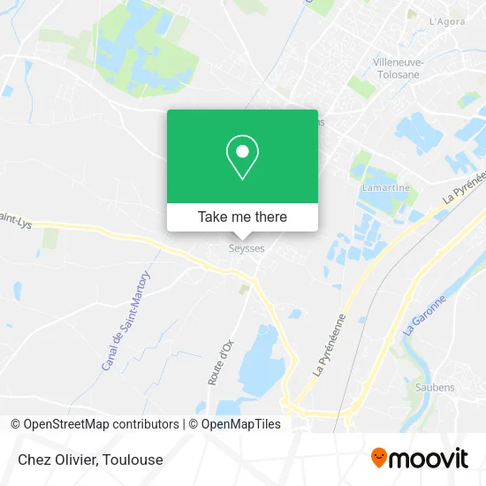 Chez Olivier map