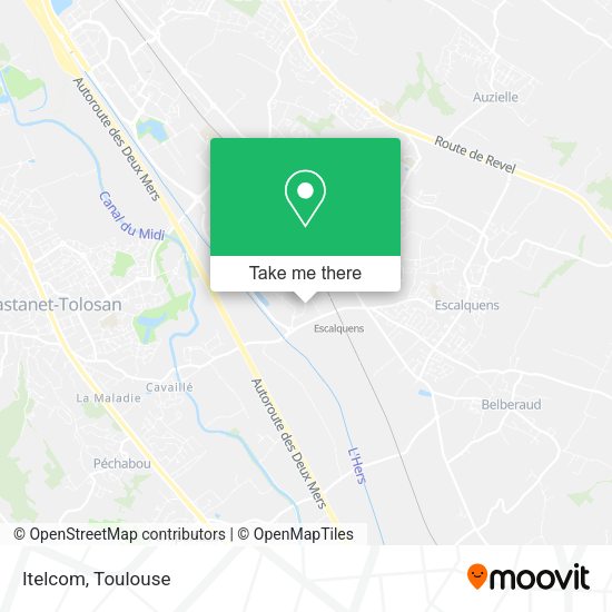 Itelcom map