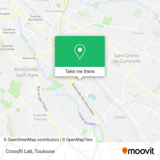 Crossfit Lab map