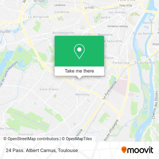 24 Pass. Albert Camus map