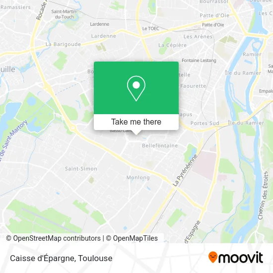 Caisse d'Épargne map