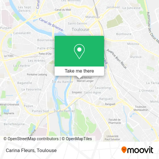 Carina Fleurs map
