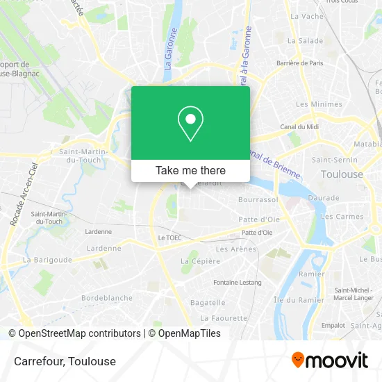 Carrefour map
