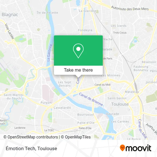Émotion Tech map