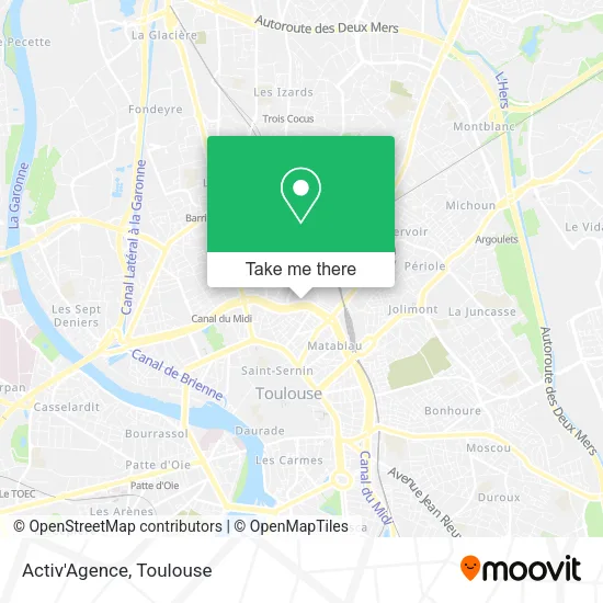 Activ'Agence map