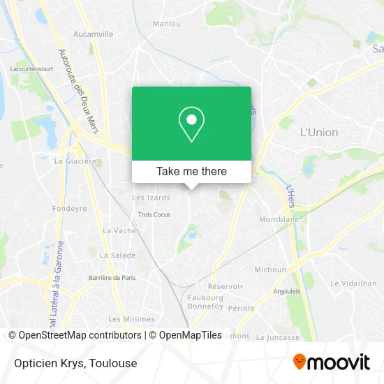 Opticien Krys map