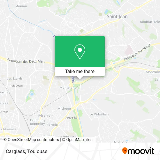 Carglass map